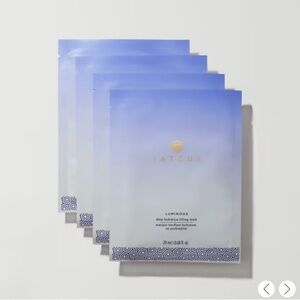 Tatcha Luminous Deep Hydration Lifting Mask four pack